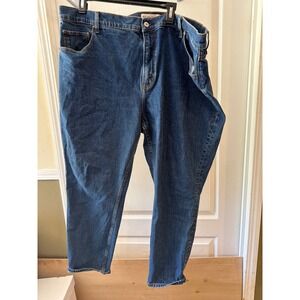 Abercrombie & Fitch The Skinny High Rise Mens Jeans 35 Medium Wash Blue Denim